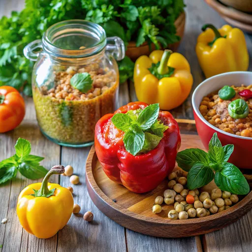 Ferah Nohut ve Bulgurlu Dolma